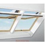 ROTO Střešní okno  R89G H200 - dřevo