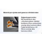 VELUX Střešní okno GLU 0061 v bílé barvě v interiéru