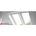 VELUX Střešní okno GLU 0061 v bílé barvě v interiéru