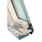 ROTO Střešní okno  R 79_ H200 - dřevo výsuvně kyvné