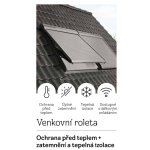 VELUX Venkovní roleta na solární pohon SSL